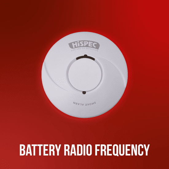 HiSPEC Battery Radio Frequency Range