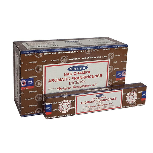 Satya Aromatic Frankincense 15g | Full Box (12x12) - westbasedirect.com