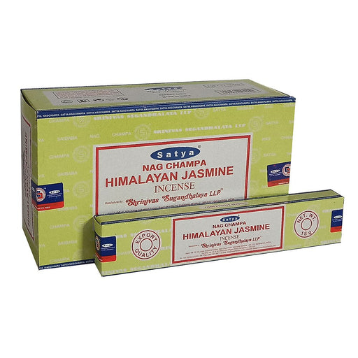 Satya Himalayan Jasmine 15g | Full Box (12x12) - westbasedirect.com