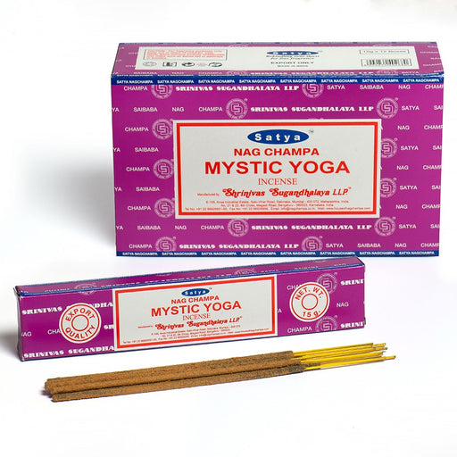 Satya Mystic Yoga 15g | Full Box (12x12) - westbasedirect.com