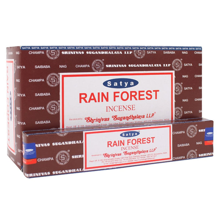 Satya Rain Forest 15g | Full Box (12x12) - westbasedirect.com