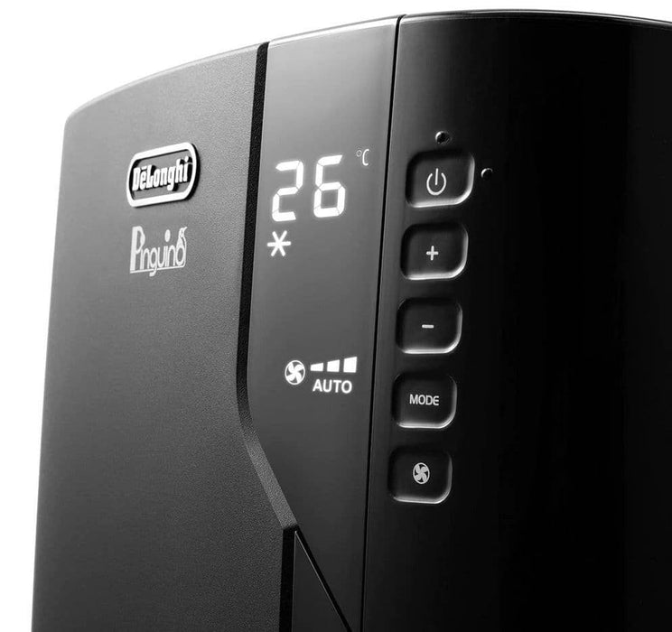 De'Longhi Pinguino PAC EX120 Silent Portable Air Conditioner Black 11500 BTU - 0151454019 - westbasedirect.com