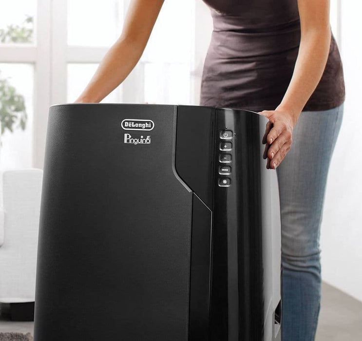 De'Longhi Pinguino PAC EX120 Silent Portable Air Conditioner Black 11500 BTU - 0151454019 - westbasedirect.com