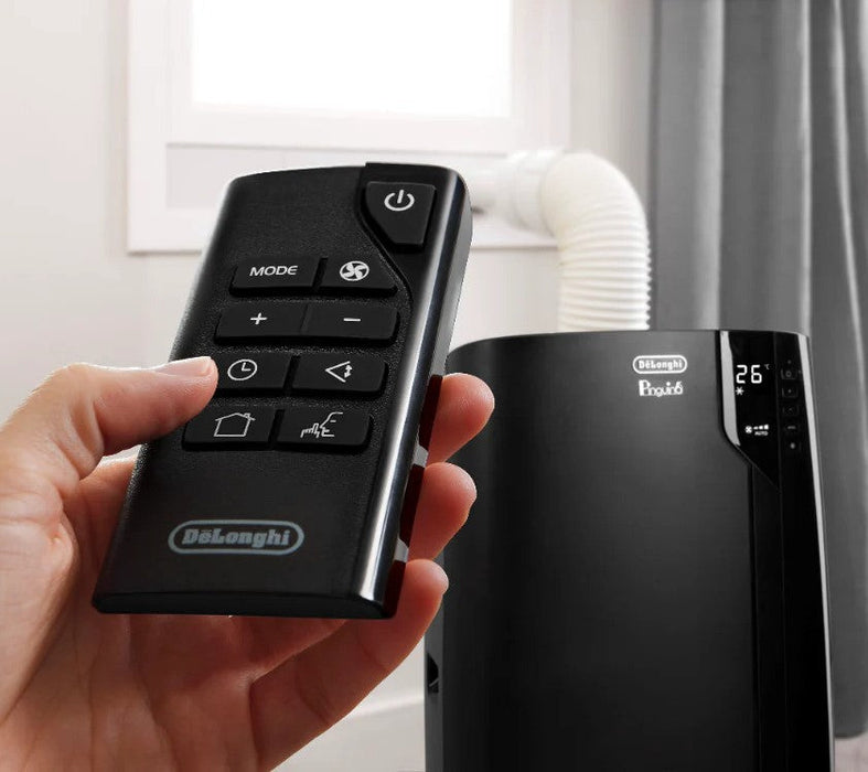 De'Longhi Pinguino PAC EX120 Silent Portable Air Conditioner Black 11500 BTU - 0151454019 - westbasedirect.com