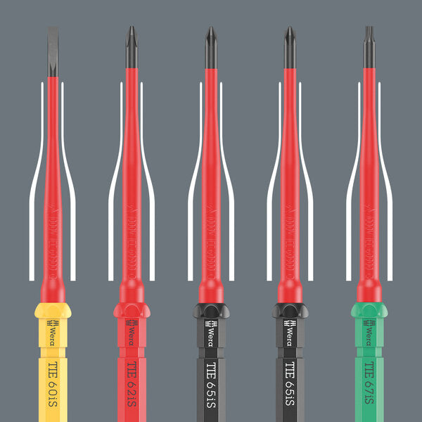 Wera 05006618001 Kraftform Kompakt VDE 17 RA 1, 17 pieces