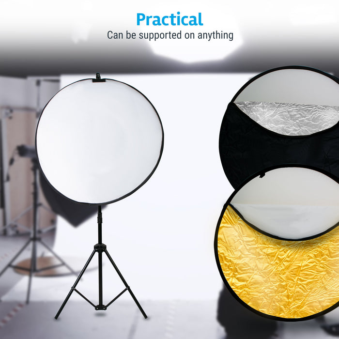 Phot-R 80cm Collapsible 5-in-1 Studio Reflector - westbasedirect.com