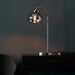 Endon 100043 Caspa 1lt Table Bright nickel plate & mirrored glass 7W LED E14 (Required) - westbasedirect.com