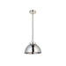 Endon 100046 Caspa 1lt Pendant Bright nickel plate & mirrored glass 10W LED E27 (Required) - westbasedirect.com