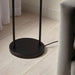 Endon 100863 Motif 1lt Floor Matt black & matt opal glass 7W LED E14 (Required) - westbasedirect.com