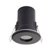 Saxby 101344 ShieldPLUS iP65 IP65 50W Matt black paint 50W GU10 reflector (Required) - westbasedirect.com