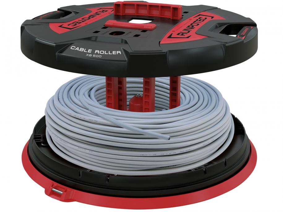 Runpotec RUN10136 X Board Cable Roller XB500 loadable upto 800kg - westbasedirect.com