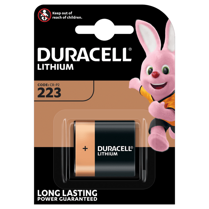 Duracell Photo Lithium Ultra 223 CRP2P | 1 Pack - westbasedirect.com