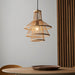 Endon 101676 Minato 1lt Pendant Natural bamboo & matt black 10W LED E27 (Required) - westbasedirect.com