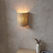 Endon 101690 Longshore 1lt Wall Natural seagrass & matt black 10W LED E27 (Required) - westbasedirect.com