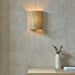 Endon 101690 Longshore 1lt Wall Natural seagrass & matt black 10W LED E27 (Required) - westbasedirect.com