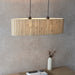 Endon 101692 Longshore 2lt Pendant Natural seagrass & matt black 2 x 10W LED E27 (Required) - westbasedirect.com