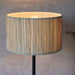 Endon 101693 Longshore 1lt Table Natural seagrass & matt black 10W LED E27 (Required) - westbasedirect.com