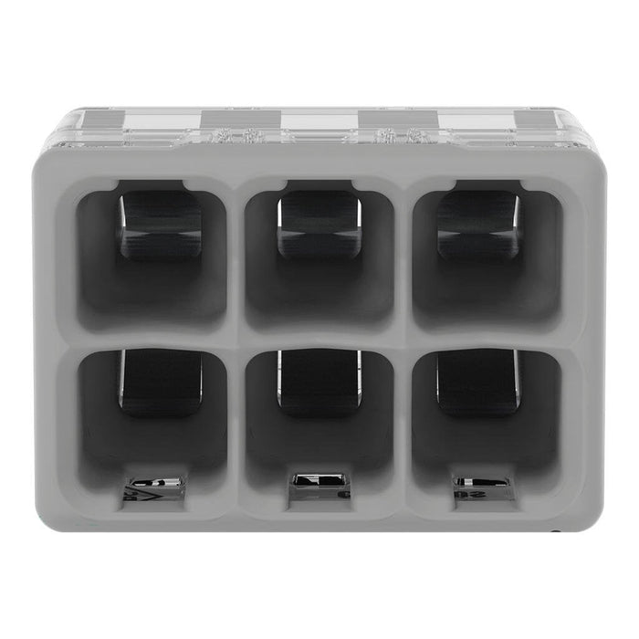 Wago 2773-406 6 Way 4mm² Compact Pushwire Connector Grey (50 Full Box)