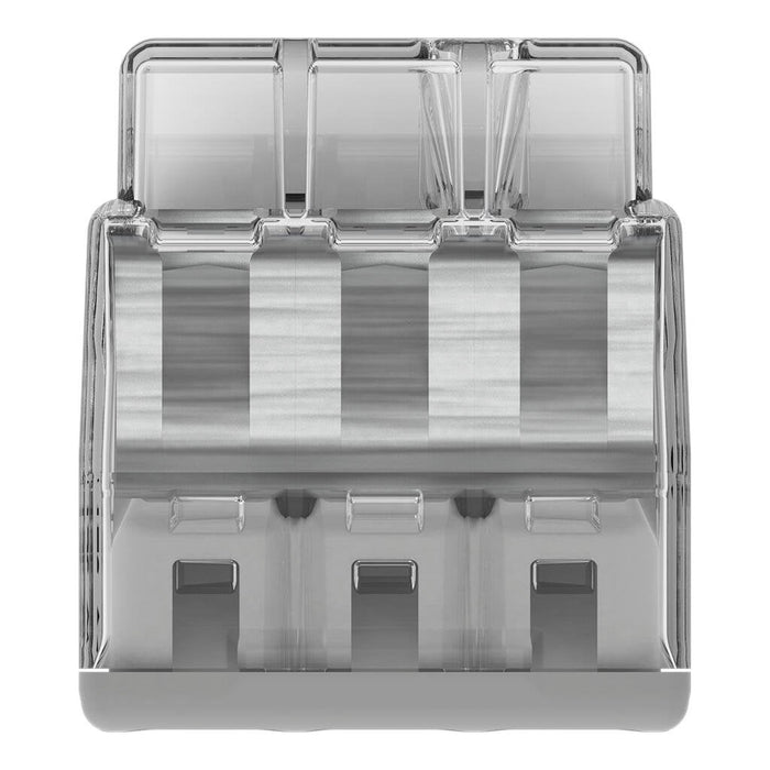 Wago 2773-406 6 Way 4mm² Compact Pushwire Connector Grey (50 Full Box)