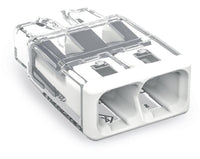 Wago 2773-402 2 Way 4mm² Compact Pushwire Connector White (120 Full Box)