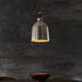 Endon 102544 Lazenby 1lt Pendant Aged pewter & aged copper plate 10W LED E27 (Required) - westbasedirect.com