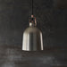 Endon 102544 Lazenby 1lt Pendant Aged pewter & aged copper plate 10W LED E27 (Required) - westbasedirect.com