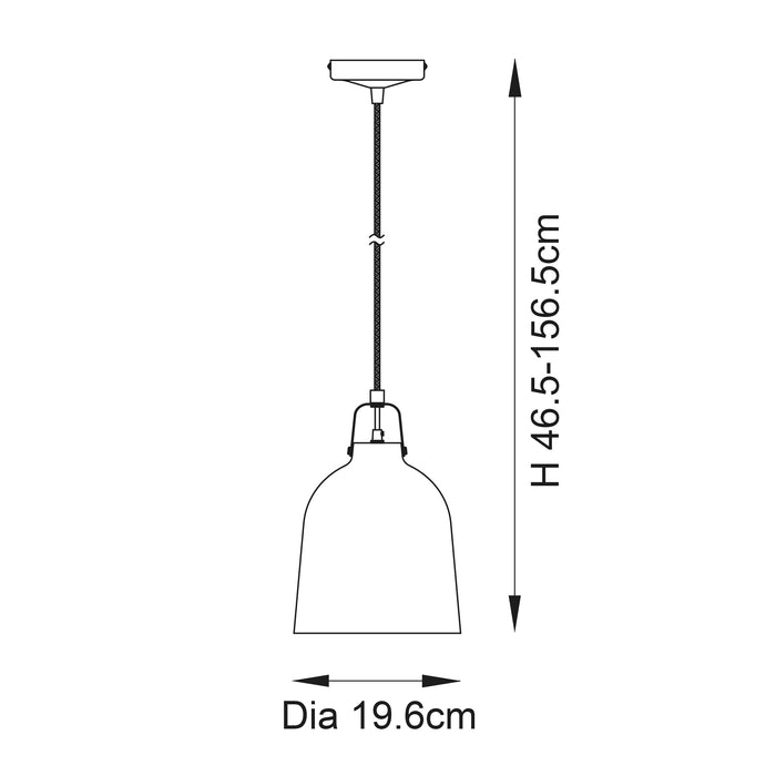 Endon 102544 Lazenby 1lt Pendant Aged pewter & aged copper plate 10W LED E27 (Required) - westbasedirect.com