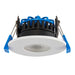 Saxby 102630 ShieldPRO tri Wattage IP65 8W Matt white paint & clear acrylic 8W LED module (SMD 2835  CCT) CCT - westbasedirect.com