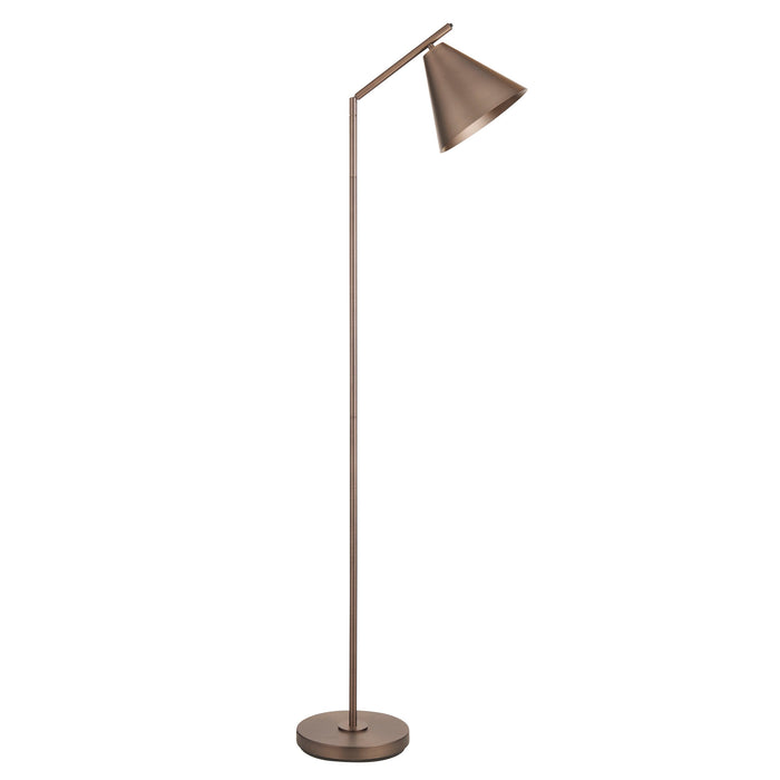 Endon 102895 Cape Task Floor Brushed antique bronze plate 10W LED E27 (Required)
