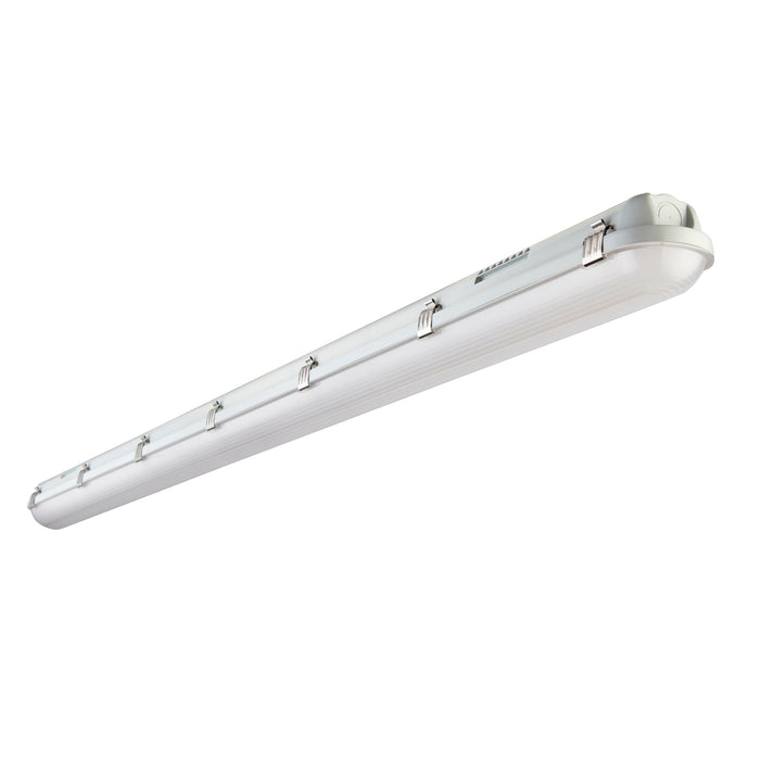 Saxby 103263 LED Anti-Corrosive batten 4000K 5FT High Lumen EM EM IP65 50W Frosted pc 50W LED module (SMD 2835) Cool White - westbasedirect.com