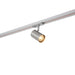 Saxby 103849 Arezzo track Head satin chrome 7W Satin chrome effect & chrome effect plate 7W LED GU10 (Required) - westbasedirect.com