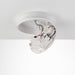 Saxby 103936 HeroPro Mini mW IP65 12W Gloss white & opal pc 12W LED module (SMD 2835  CCT) CCT - westbasedirect.com