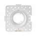 Saxby 103941 Trimless linkable white 50W Matt white paint 50W GU10 reflector (Required) - westbasedirect.com