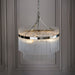 Endon 104113 Marietta 3lt Pendant Bright nickel plate & clear glass 3 x 7W LED E14 (Required) - westbasedirect.com