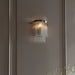 Endon 104114 Marietta 1lt Wall Bright nickel plate & clear glass 6W LED E14 (Required) - westbasedirect.com