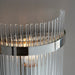 Endon 104114 Marietta 1lt Wall Bright nickel plate & clear glass 6W LED E14 (Required) - westbasedirect.com