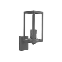 Aurora 100483 Givry IP54 E27 Wall Lantern Light Graphite