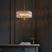 Endon 106243 Clifton 3lt Pendant Antique brass plate & clear crystal glass 3 x 6W LED E14 (Required) - westbasedirect.com