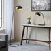 Endon 106336 Brair New 1lt Table Matt black & antique brass paint 7W LED E14 (Required) - westbasedirect.com