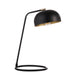 Endon 106336 Brair New 1lt Table Matt black & antique brass paint 7W LED E14 (Required) - westbasedirect.com