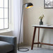 Endon 106337 Brair New 1lt Floor Matt black & antique brass paint 10W LED E27 (Required) - westbasedirect.com