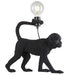 Endon 106791 Capuchin 1lt Table Matt black 10W LED E27 (Required) - westbasedirect.com