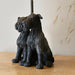 Endon 106794 Westie 1lt Table Matt black & natural linen 7W LED E14 (Required) - westbasedirect.com