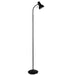 Endon 106997 Amalfi 1lt Floor Matt black paint 7W LED GU10 (Required) - westbasedirect.com