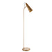 Endon 107528 Karna New 1lt Floor Warm antique brass plate 10W LED E27 (Required) - westbasedirect.com