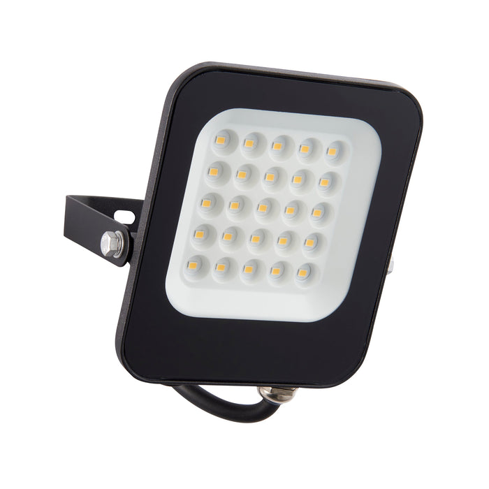 Saxby 107633 Guard 20W IP65 20W Matt black paint & clear glass 20W LED module (SMD 2835) Cool White - westbasedirect.com