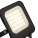 Saxby 107640 Guard PIR 20W Floodlight IP65 Matt Black Paint & Clear Glass Cool White 4000K - westbasedirect.com