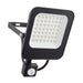 Saxby 107641 Guard PIR 30W Floodlight IP65 Matt Black Paint & Clear Glass Cool White 4000K - westbasedirect.com