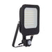 Saxby 107641 Guard PIR 30W Floodlight IP65 Matt Black Paint & Clear Glass Cool White 4000K - westbasedirect.com