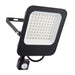 Saxby 107642 Guard PIR 50W Floodlight IP65 Matt Black Paint & Clear Glass Cool White 4000K - westbasedirect.com